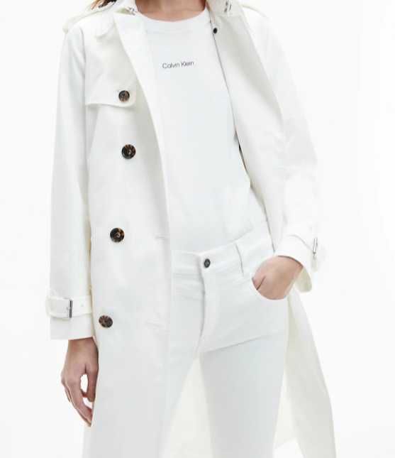 Trencz z mieszanki bawełny Nowy