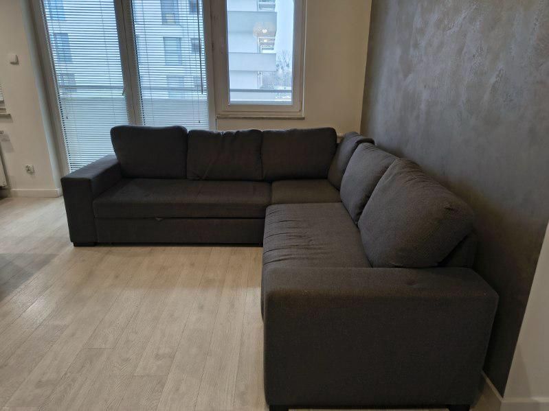 Sofa VOX Narozna szara