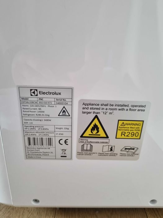 Klimatyzator przenośny Elektrolux