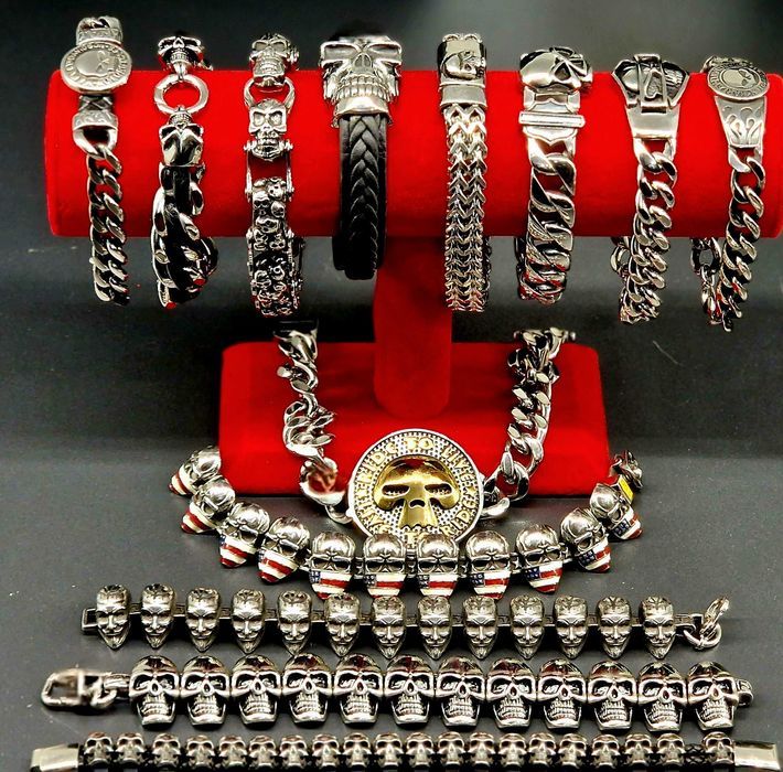 Bransoletka łańcuch stal nierdzewna chirurgiczna