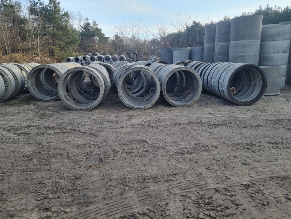 Studnie, kręgi betonowe