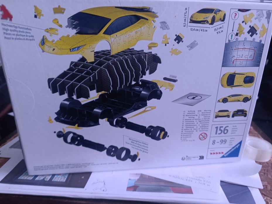 Puzzle 3d ravensburger Lamborghini