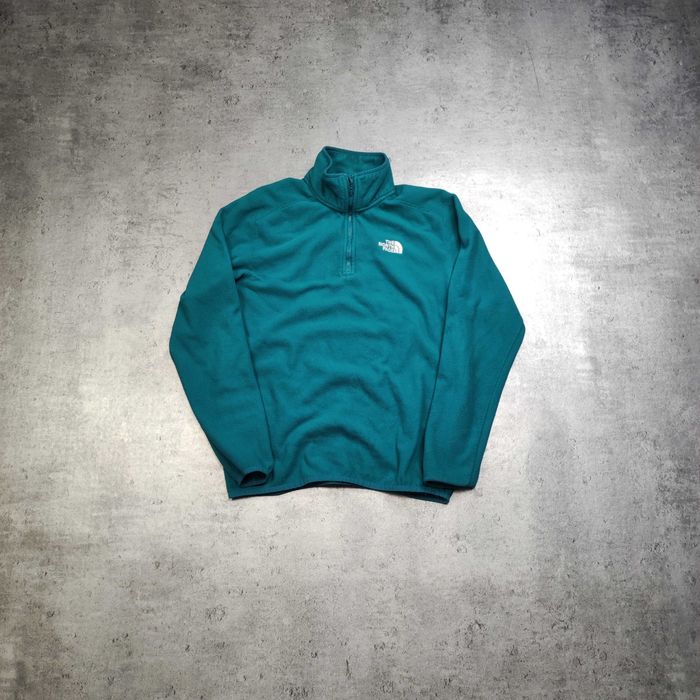MĘSKA Bluza POLAR Thermal Małe Logo PolarTec Suwak Haft The North Face