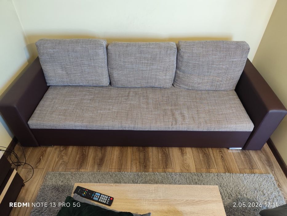 Sofa rozkładana  227cm/90cm 195cm/135cm