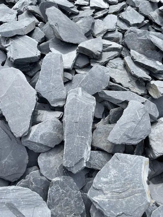 Kora !Prawdziwie! Antracytowa Premium 30-70mm Kamień Ozdobny Kamienna