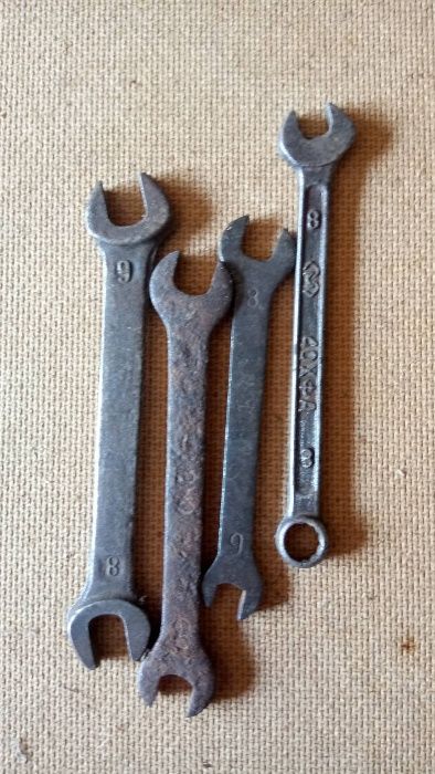 Набор ключей гаечных рожковых.