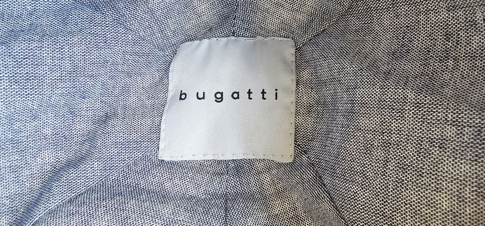 Bugatti męski kaszkiet z 100% lnu rozmiar 59cm używany