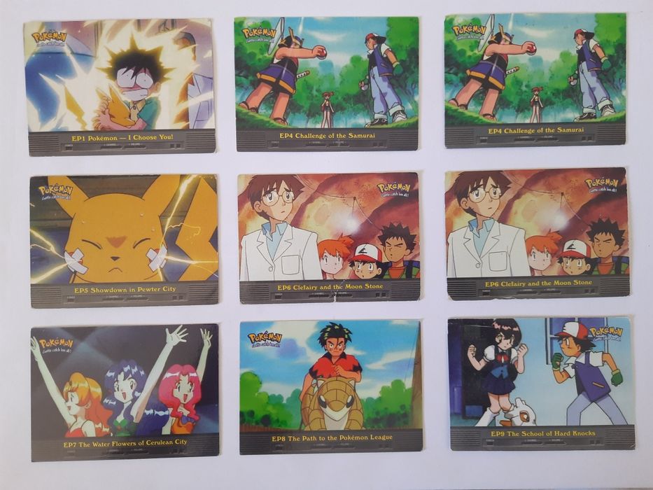Cartas pokemon topps episodios - venda à unidade