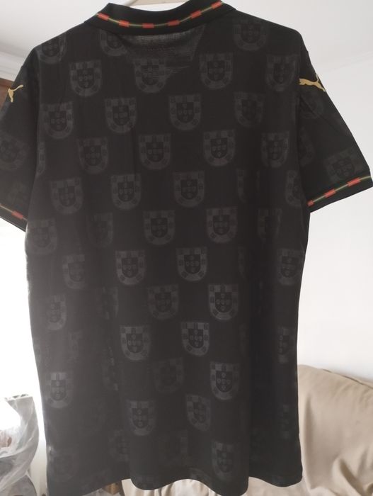 T shirt Portugal Pantera Negra Eusébio