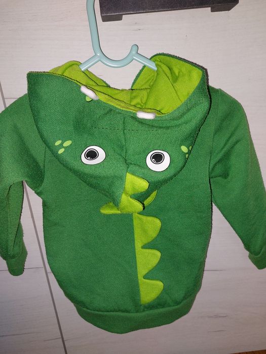 Bluza h&m 80 dinozaur