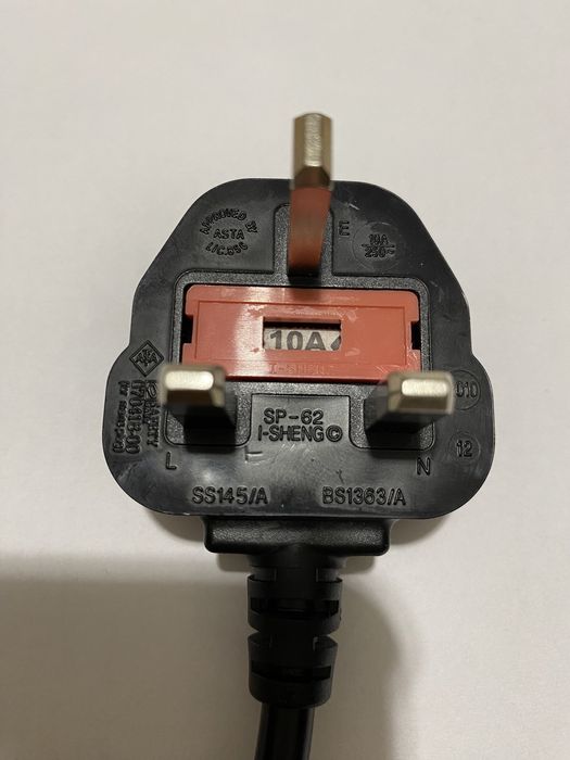 Кабель силовой I-SHENG SP-62 10A