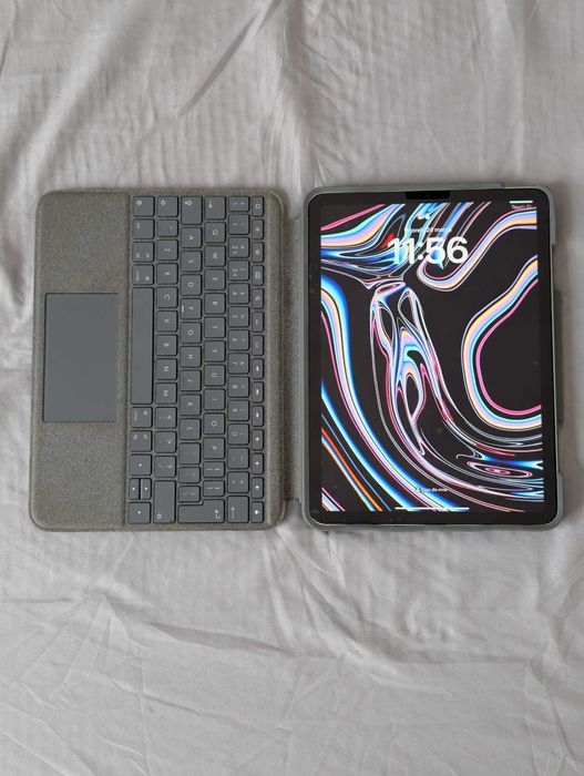 iPad Air 4 Zielony + Apple Pencil 2 + Klawiatura Logitech