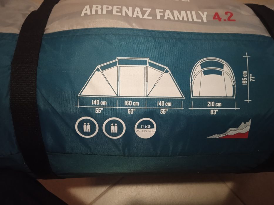 Tenda de campismo nova