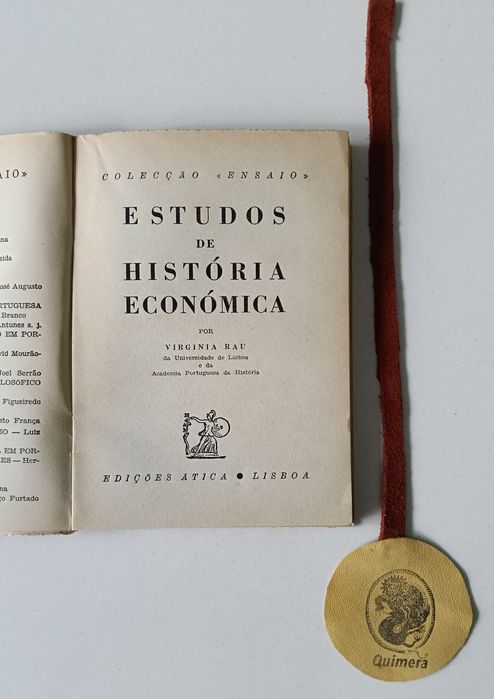 Estudos de história económica , Virgínia Rau