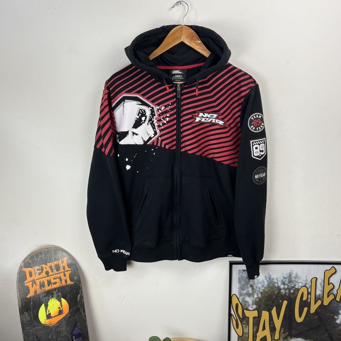 Y2k Bluza rozpinana No Fear Swag affliction Skate Thrasher 90s 2000s