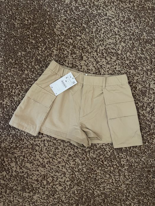 Шорти-спідниця з кишенями Zara