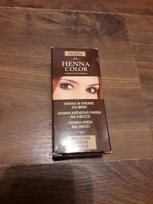 Venita, Henna Color, Henna w kremie do brwi i rzęs