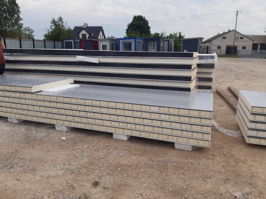 Płyta warstwowa obornicka ściana dach prekon płyty panel blacha pianka