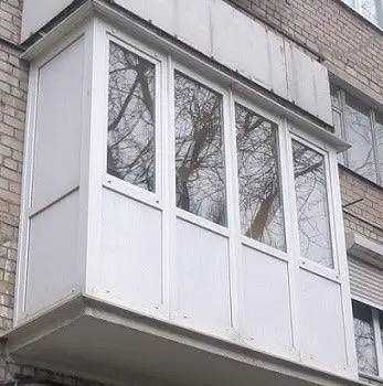 Расширение балкона с выносом Достроить балкон к квартире Утепление