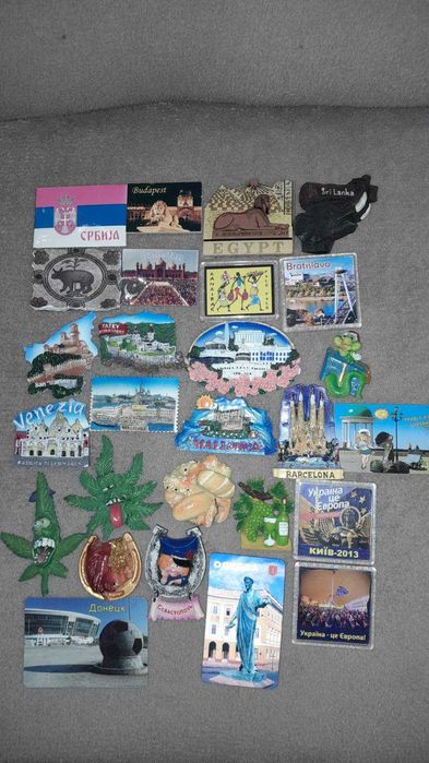 магнитики в коллекцию из разных стран мира