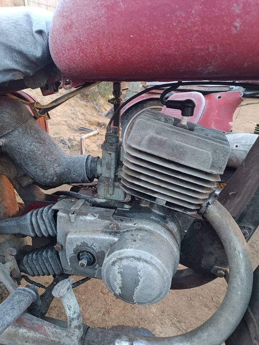 Мотор на мотоцикл минск 125 12 вольт.