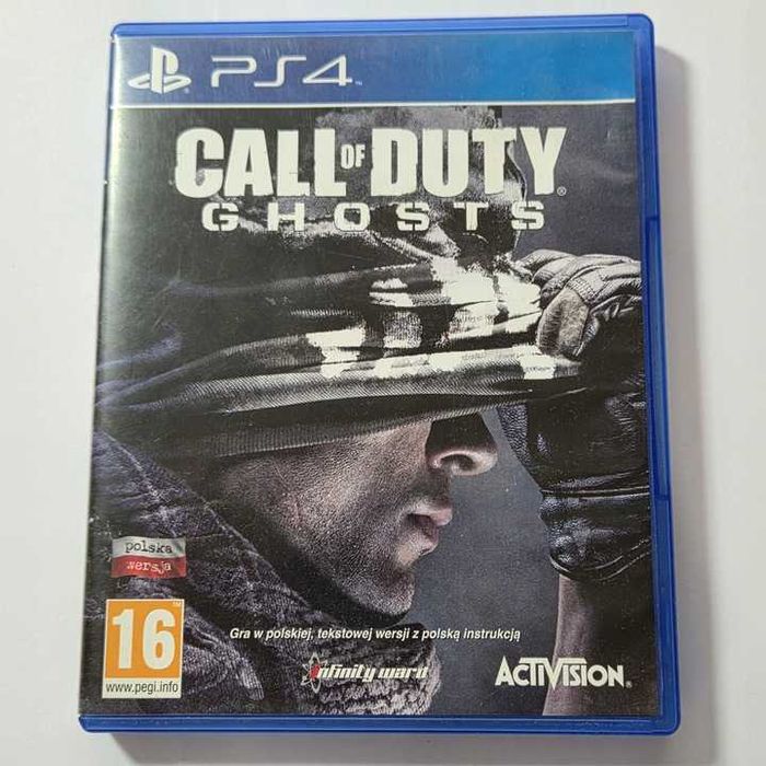 Call of Duty: Ghosts PS4, Polska okładka