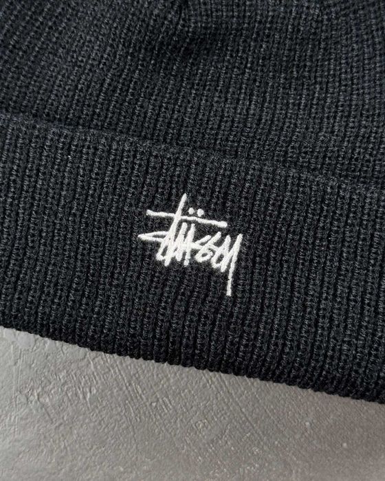 Шапка STUSSY Basic Cuff Beanie Black