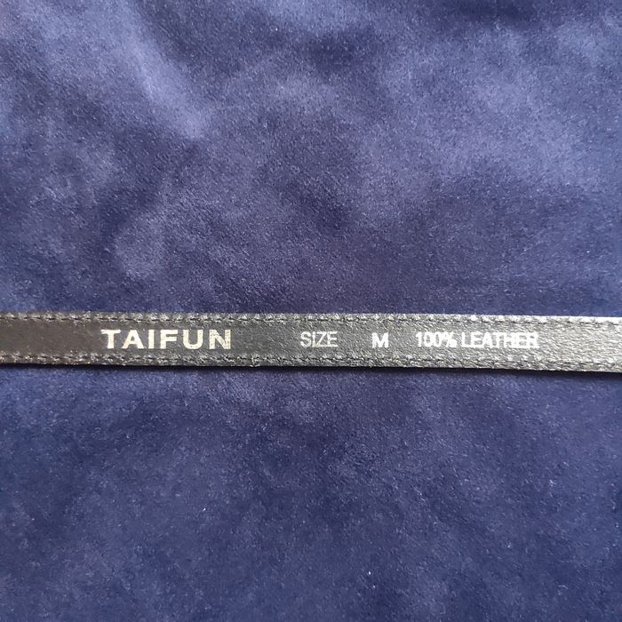 Pasek Tajfun skórzany