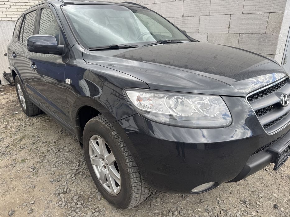 Бампер hyundai santa fe