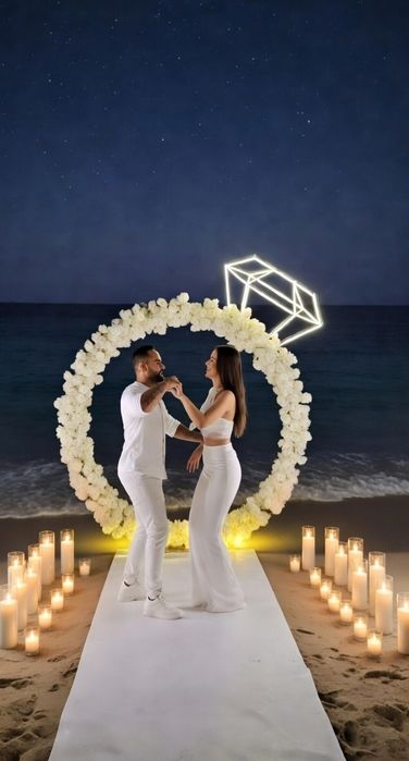 Выходи за меня Предложение у моря заручини освідчення пропозиція