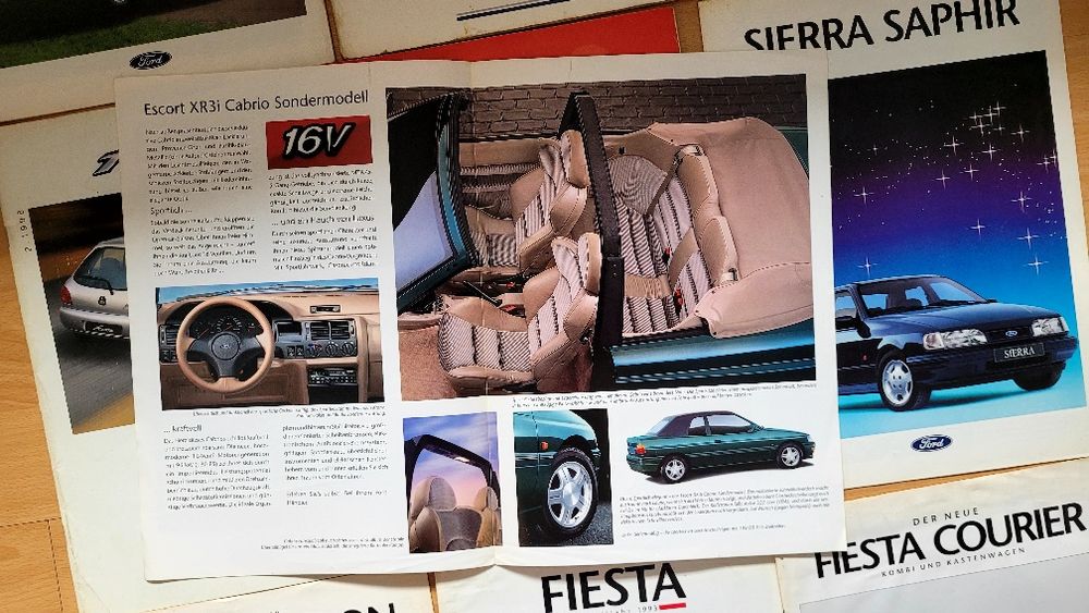Prospekty Ford lata 90'