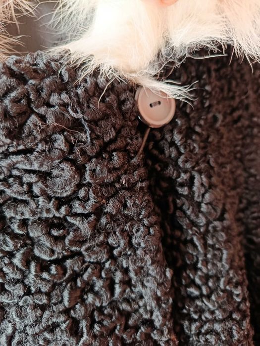 Futro kurtka naturalne