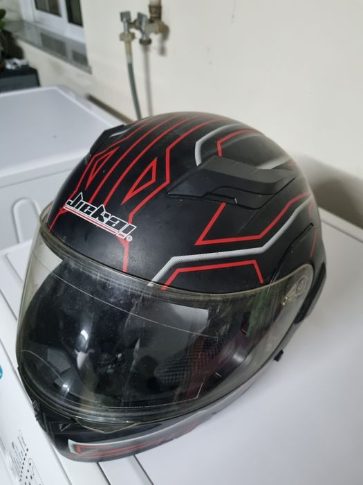 Capacete mota como novo