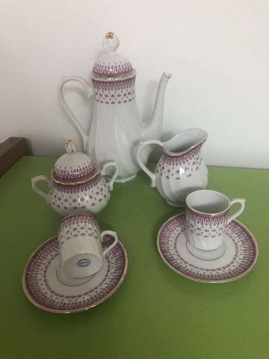 Serviço de café porcelana