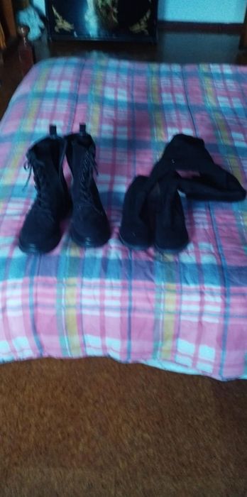 Sapatilhas e botas