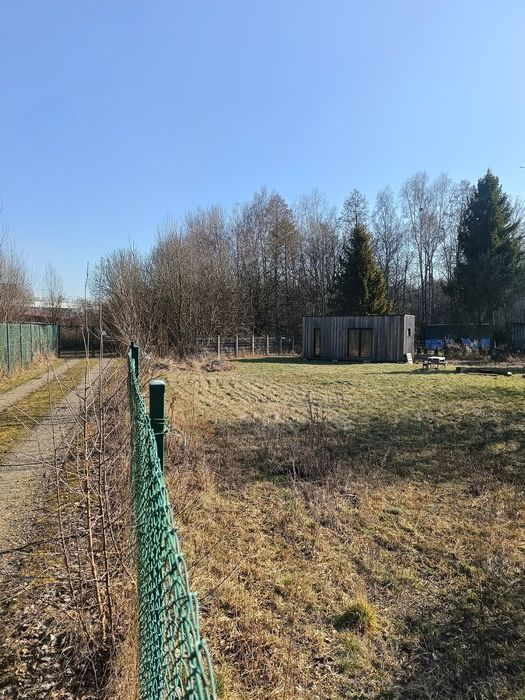 Działka ROD ogródek działkowy 6 ar przy lesie