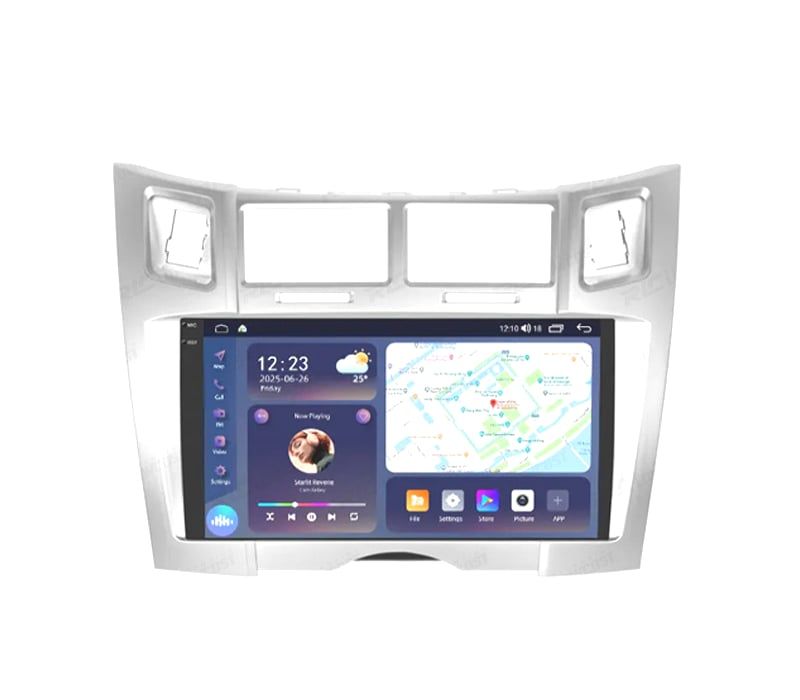 RÁDIO GPS ANDROID 13 TOYOTA YARIS 05-11