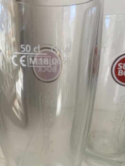 Conjunto de 6 canecas de cerveja  Super Bock436854667619880961