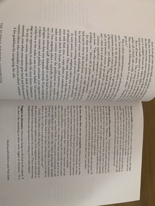 Livro “Science Writers’ Handbook”