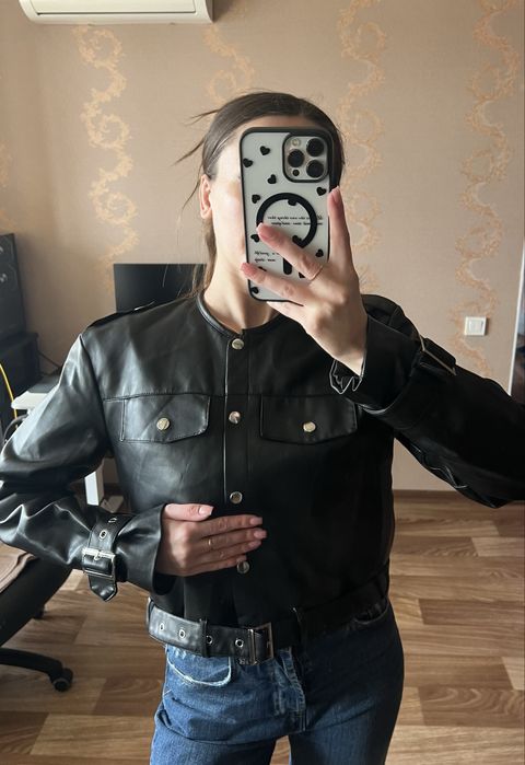 Куртка екошкіра весна