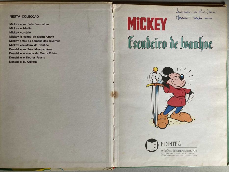 [BD] Mickey Escudeiro de Ivanhoe