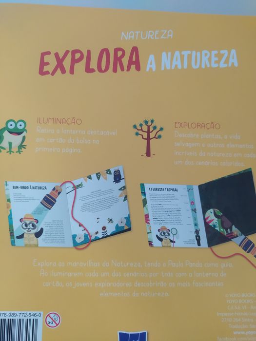 Livro explora a natureza