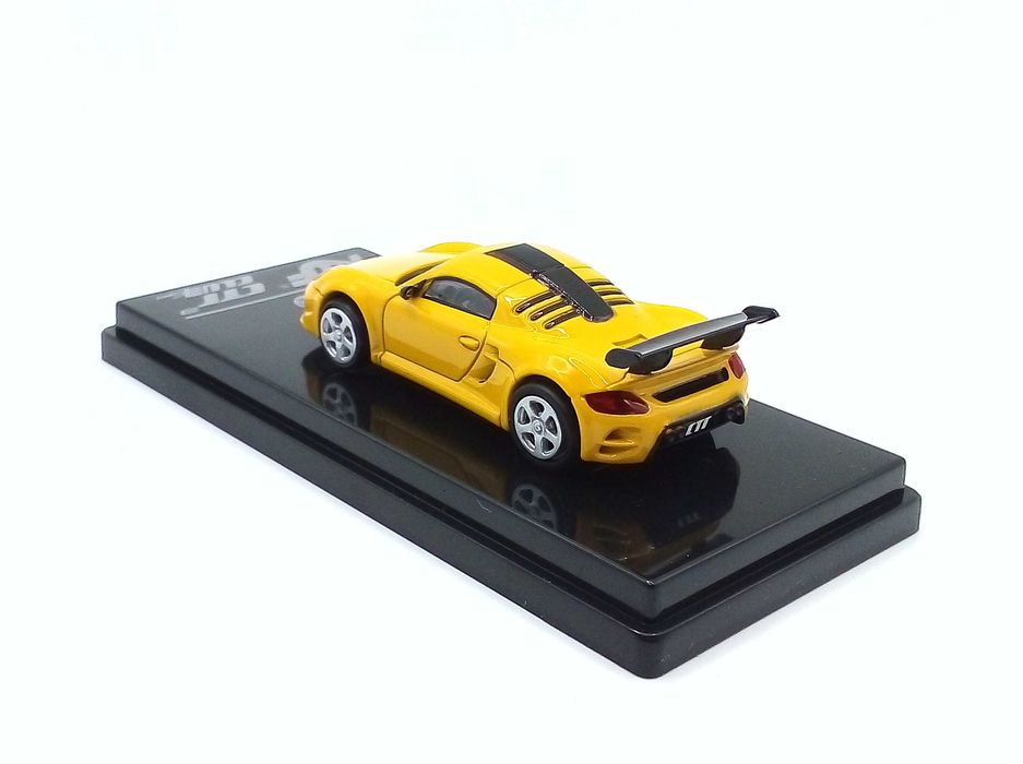Porsche GT RUF CTR3 Clubsport Yellow 2012 LHD - skala 1:64 - Para64