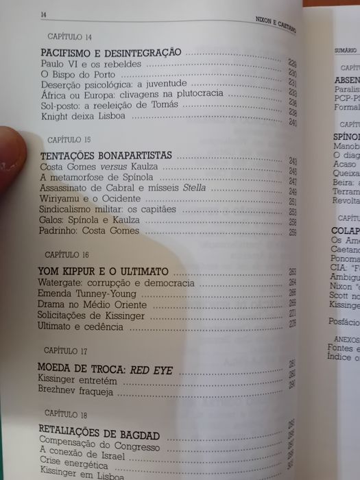 Nixon e Caetano Promessas e Abandono
