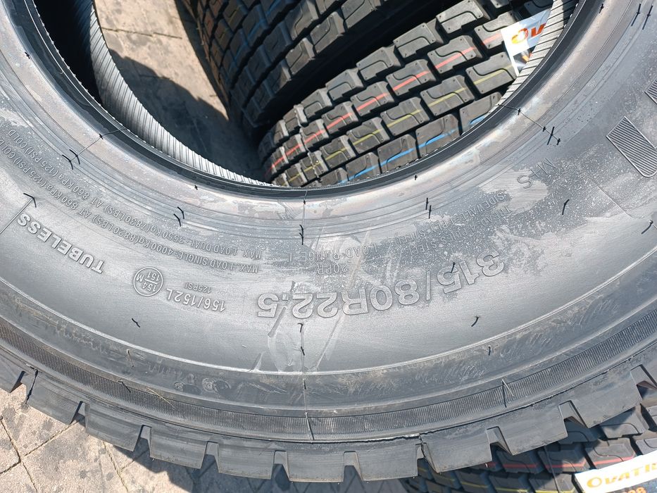 315/80R22.5 OVATION VI-638 nowe