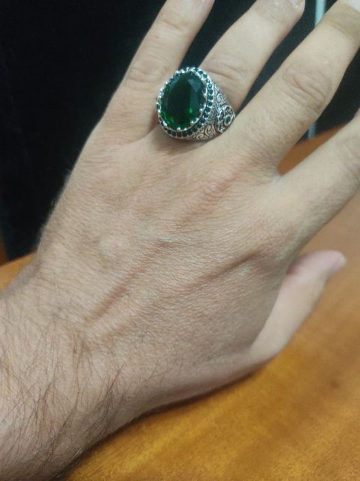 Anel Green King Vintage
