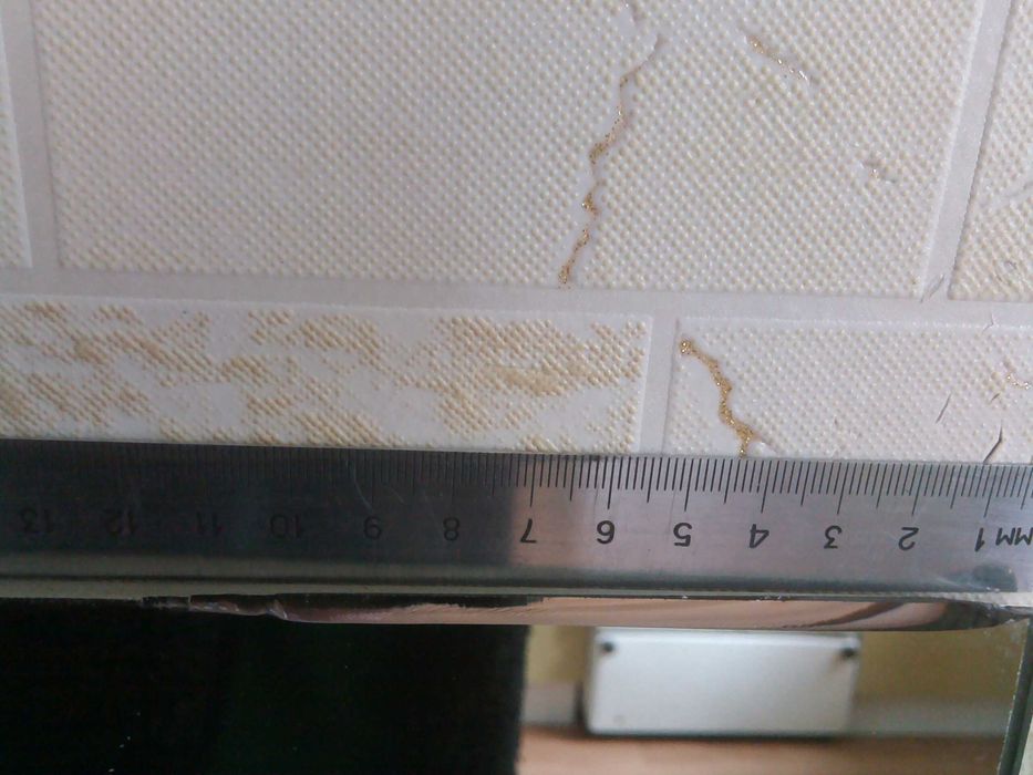 Дзеркало/ зеркало мебельное 4 мм х 422 мм х 1080 мм  1986 г. Самовывоз