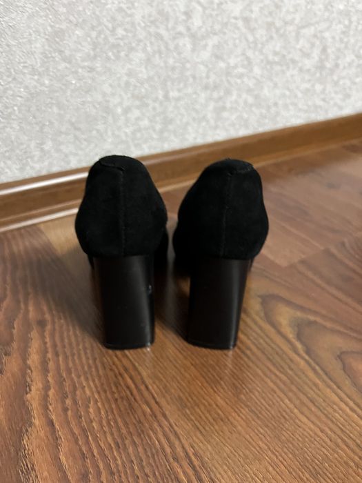 Туфлі натуральний замш