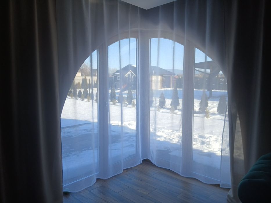 Firana gładka 400×250