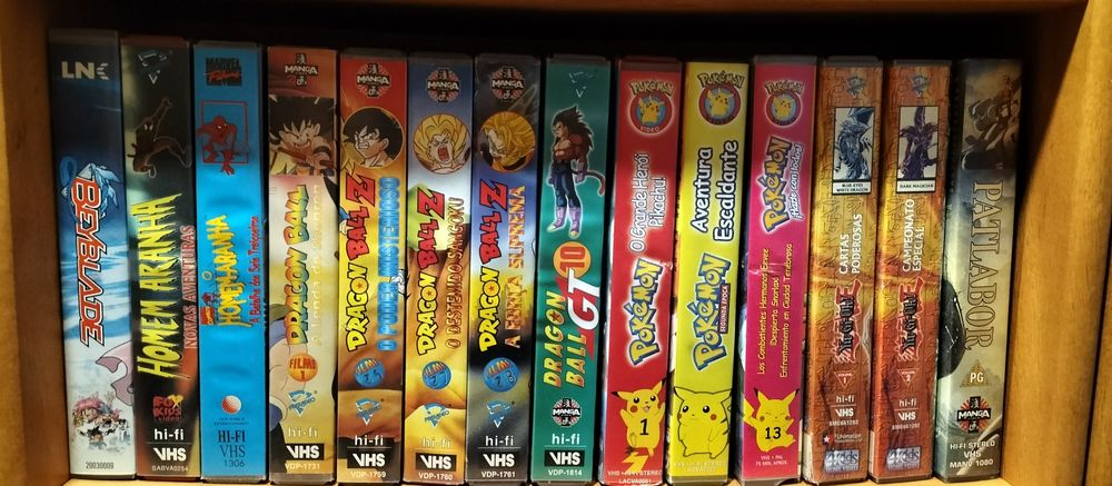 Lote VHS - Disney, Animação e Anime